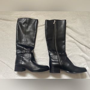 Michael Kors Black Knee High Boots Size 8M